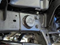 Frame Tube Plugs for JL/JT Frame Front CNC Machined Black Delrin RockJock 4X4